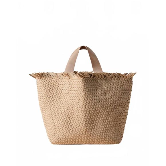 NEW NAGHEDI women's havana large tote bag in camel - Picture 1 of 3